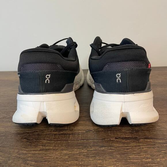 On Cloudstratus Men’s 12 Black Gray Running Shoes Road Cushion Swiss CloudTec - Picture 3 of 12